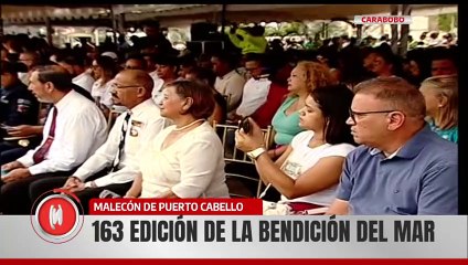 Celebrada la 163° edición de la misa de la Bendición del Mar en Puerto Cabello