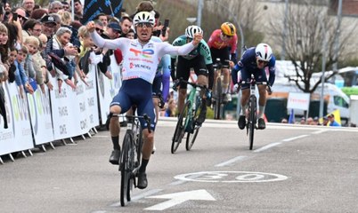Cyclisme - Tour du Doubs 2025 - Revivez ce final à suspense... pas de triplé pour Guillaume Martin, 1ère victoire pro pour Mattéo Vercher !