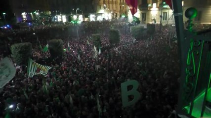 "Ce ne andiamo in Serie B": che festa ad Avellino!