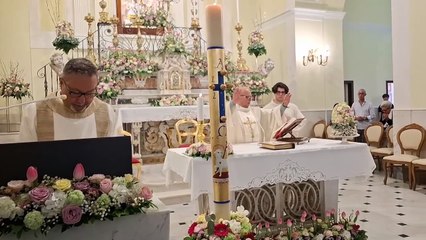 Monte di Procida (NA) - La Benedizione di Pasqua dalla Chiesa della Madonna Assunta (20.04.25)