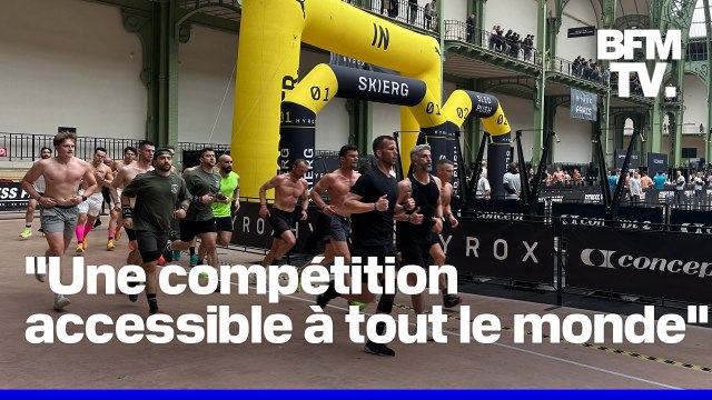 ROBIN DE BFM - L’Hyrox a rassemblé 12.000 sportifs ce week-end au Grand Palais à Paris