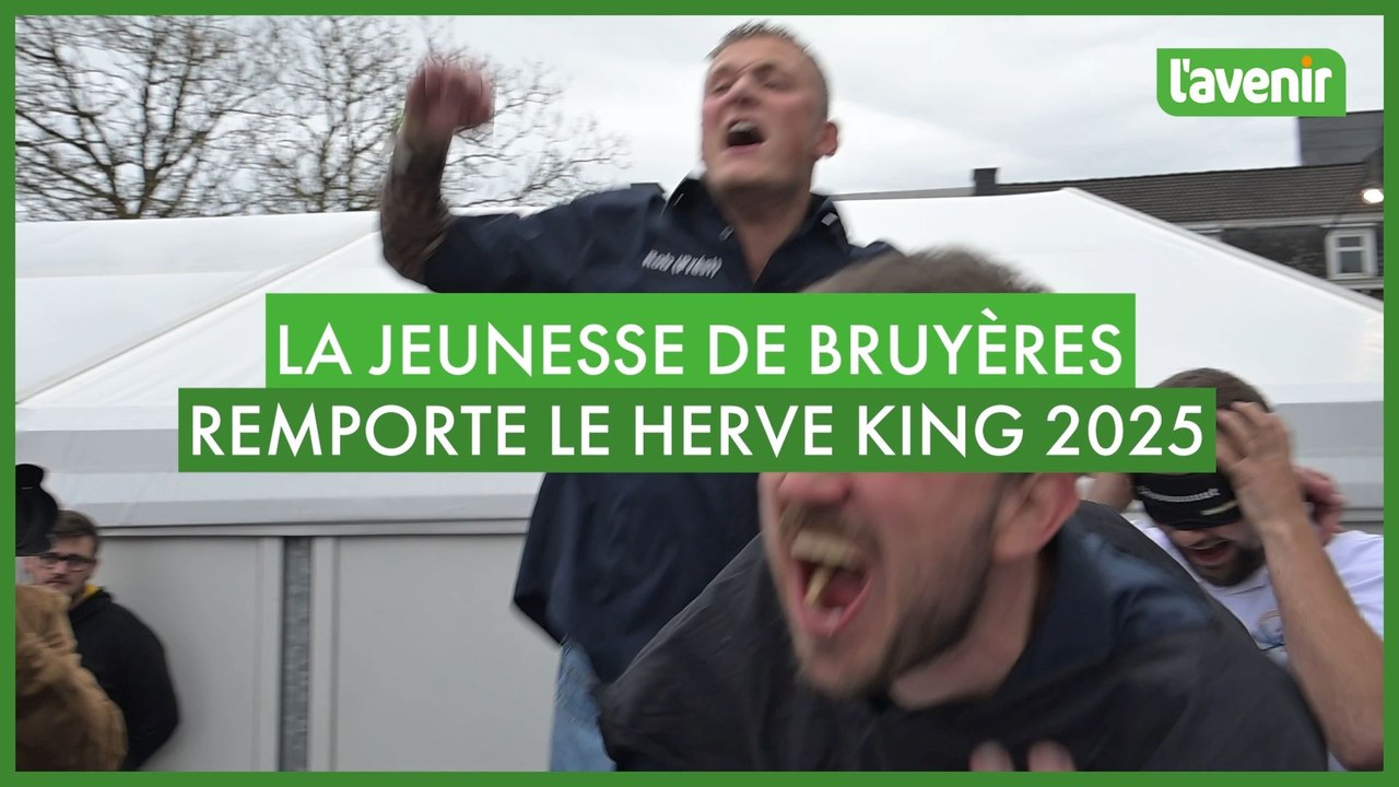 Cavalcade de Herve 2025 : La jeunesse Albatros de Bruyères remporte le Herve King
