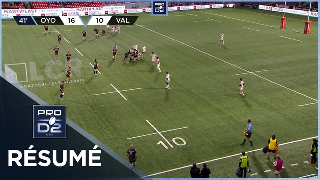 PRO D2 Saison 2024-2025 J27 - Résumé Oyonnax Rugby - Valence Romans
