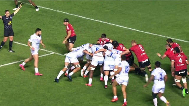 TOP 14 - Essai de George MOALA (ASM) - RC Toulon - ASM Clermont