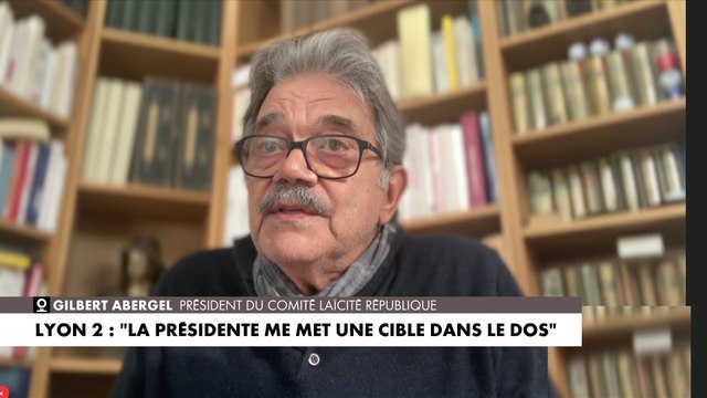 Gilbert Abergel : «Des extrémistes peuvent entrer dans une université»