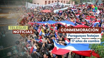 Paraguay conmemora el 17° aniversario de la victoria electoral de Lugo