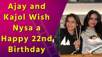 Ajay Devgn and Kajol wish their 'darling girl' Nysa as she turns 22