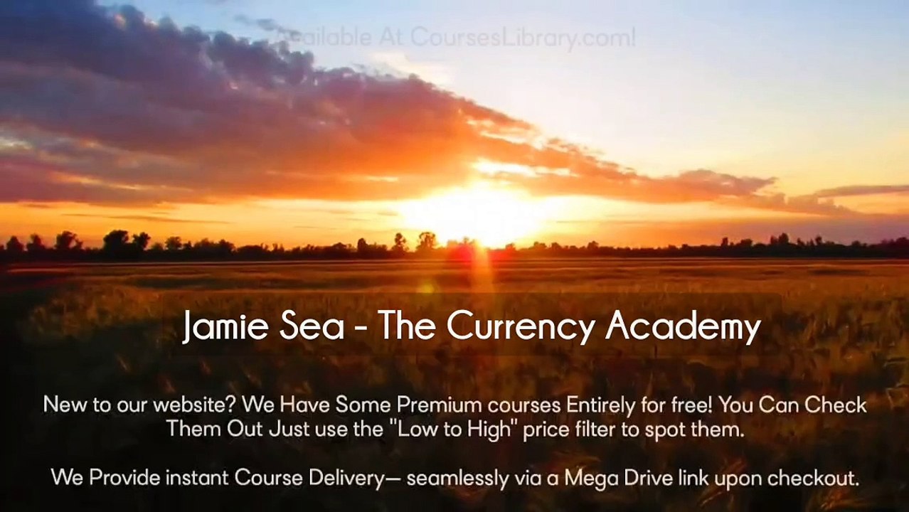 Jamie Sea - The Currency Academy (Available At Courseslibrary.com)