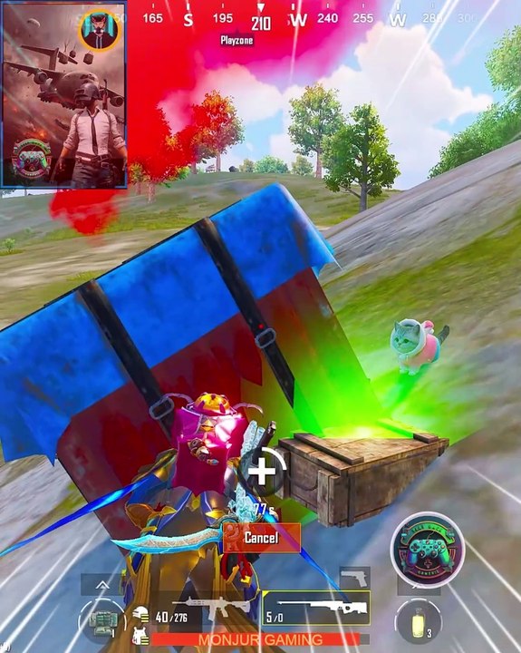 🎮🔥 Full Squad Rush for the Airdrop! Loot ke liye fight ready hai! 💥👑 #PUBGMoments #SquadGoals