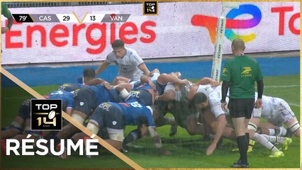 TOP 14 Saison 2024-2025 J21 - Résumé Castres Olympique - RC Vannes