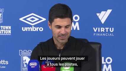 Arsenal - Arteta : "Des ajustements nécessaires quand on est court en effectif"