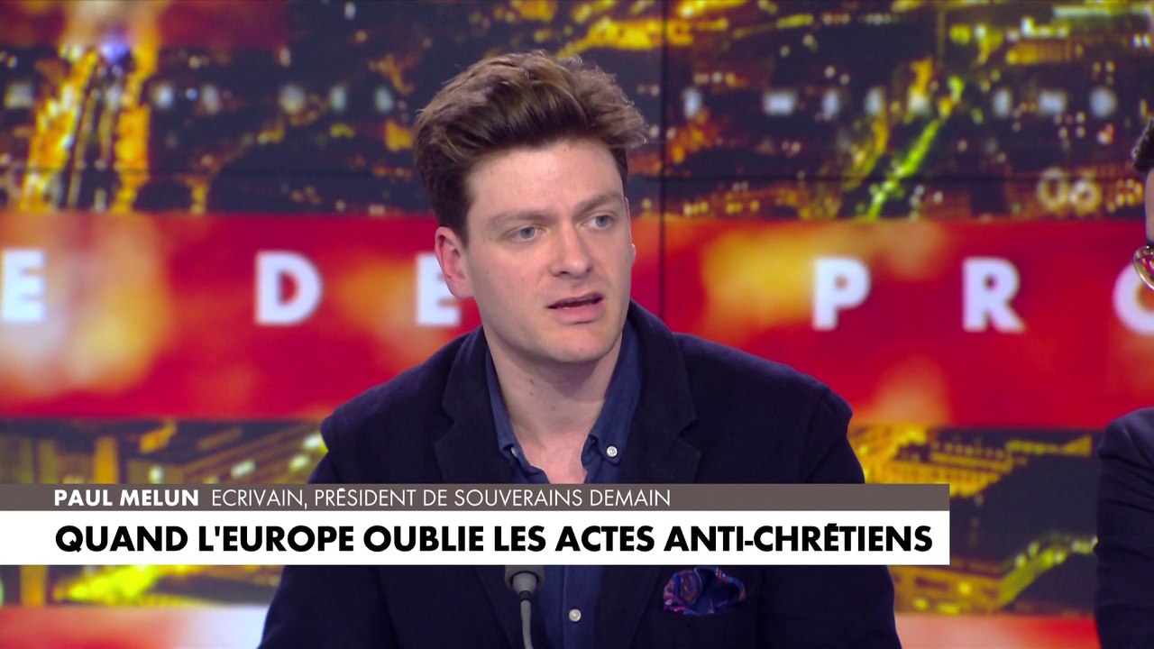 P. Melun :«La stratégie d'invisibilisation des actes anti-chrétiens vient d'une partie de la gauche»