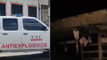 Ofrecen millonaria recompensa por los autores del atentado con explosivos a un CAI en Jamundí 
