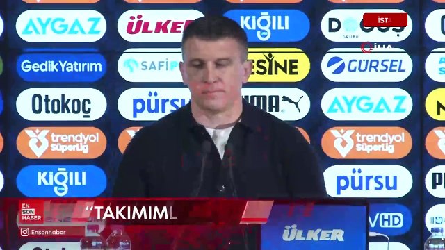 Sergej Jakirovic: Kesinlikle bu maçı kaybetmemeyi hak etmiştik