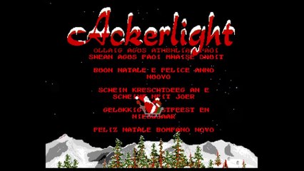 Amiga Cracktro F16 Falcon by Ackerlight (1988)