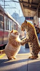 Cat video tiger video in short