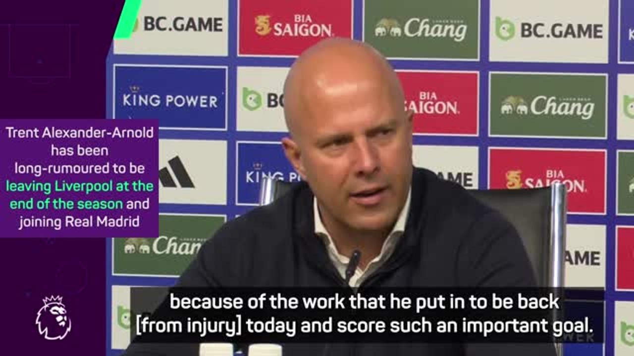 Alexander-Arnold is still committed to Liverpool - Slot