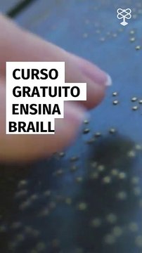 Curso gratuito ensina Braille para não cegos; saiba como participar