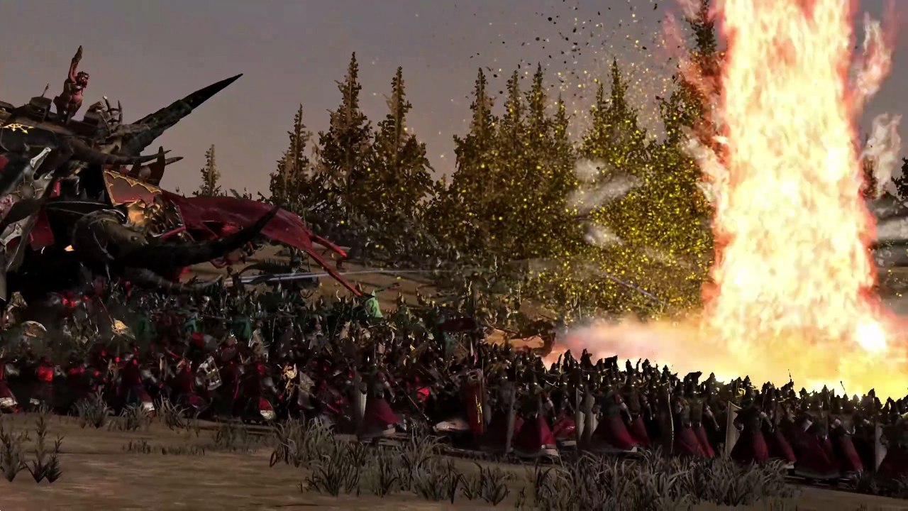 Watch Chaos Dwarfs  V⚔️S  Dark Elves - Total War_ WARHAMMER Cinematic Battle