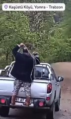 Trabzon'da İnfial Yaratan Görüntü! Bulunup Cezalandırılmalı... (1)