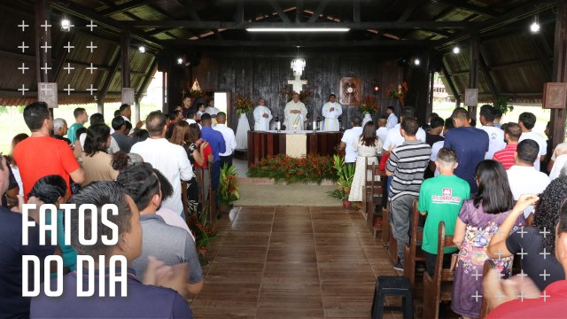 Arcebispo de Belém preside Missa de Páscoa na Fazenda da Esperança, em Mosqueiro