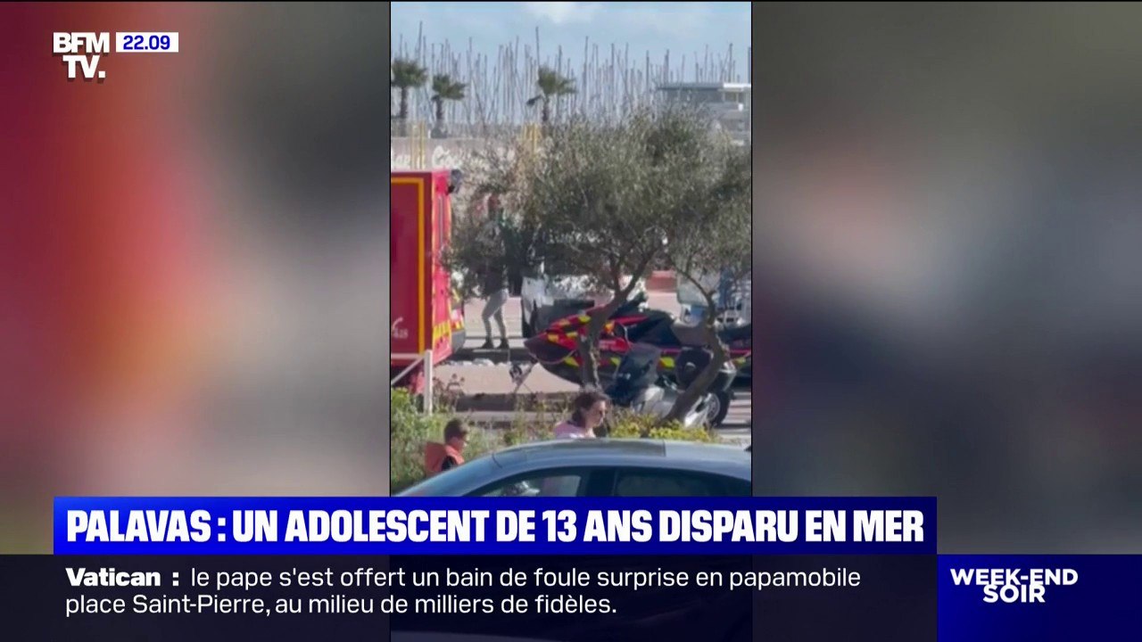 Un adolescent de 13 ans a disparu dans l'après-midi à Palavas-les-Flots après s'être baigné en mer