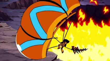 Amazing Spiez - parachute escape from fire