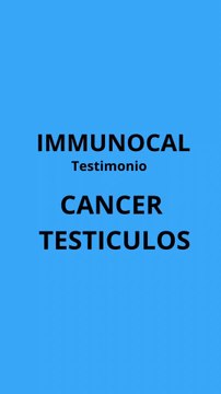 Cáncer de testículos / Immunocal