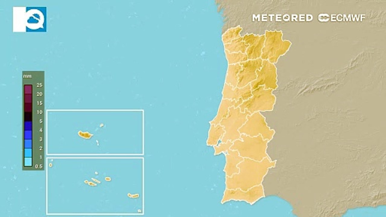 Esta Segunda-feira de Pascoela, 21 de abril, ainda vai chover em Portugal