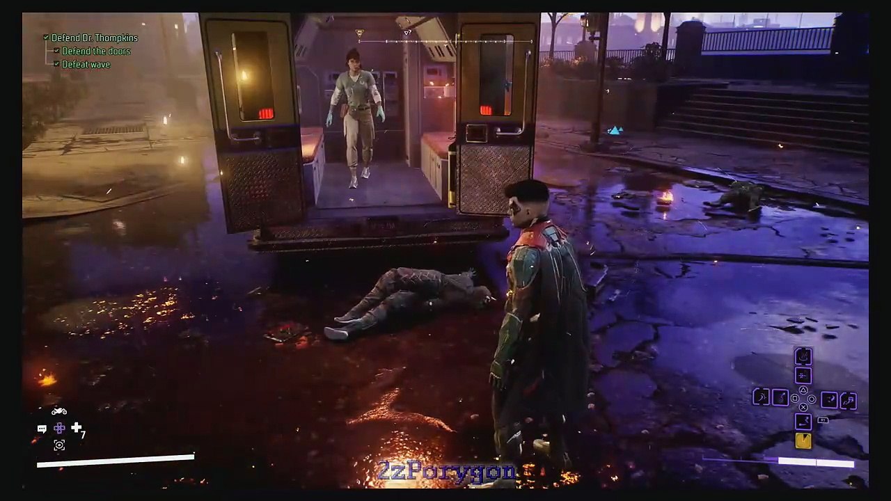 Gotham Knights (part 9)   The bird versus the man-bats