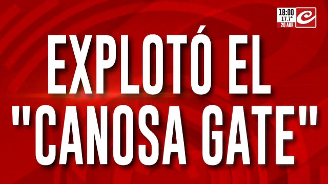 Explotó el Canosa Gate : la verdad detrás de la red de trata