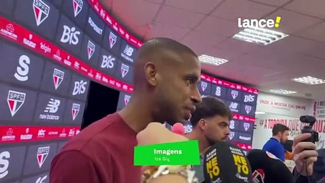 André Silva respalda trabalho de Zubeldía e analisa fase do São Paulo.