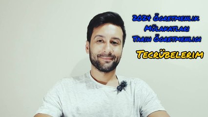 2024 Öğretmenlik Mülakat Tecrübem - Tarih Öğretmenliği