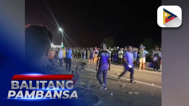 Tatlo patay, 10 sugatan matapos araruhin ng isang sasakyan ang isang prusisyon sa Bacolod