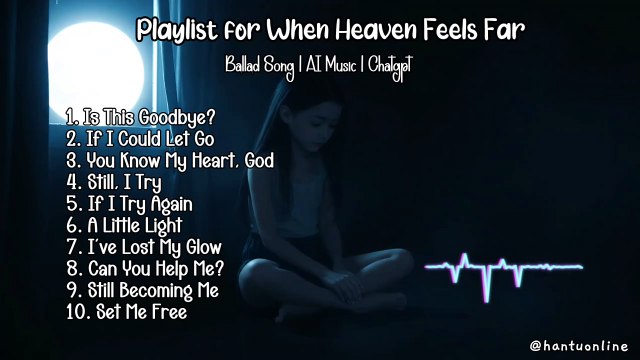 Playlist for When Heaven Feels Far | Ballad Song | AI Music | Chatgpt | English Song