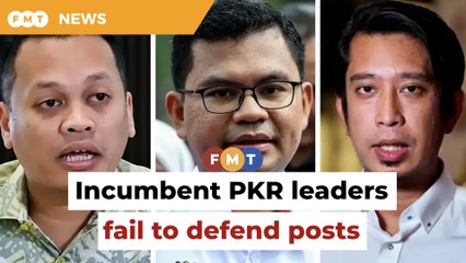 Well-known incumbents swept out in PKR divisional polls