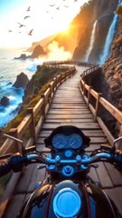 "Most Epic Motorcycle Ride Ever – Road to Paradise!"