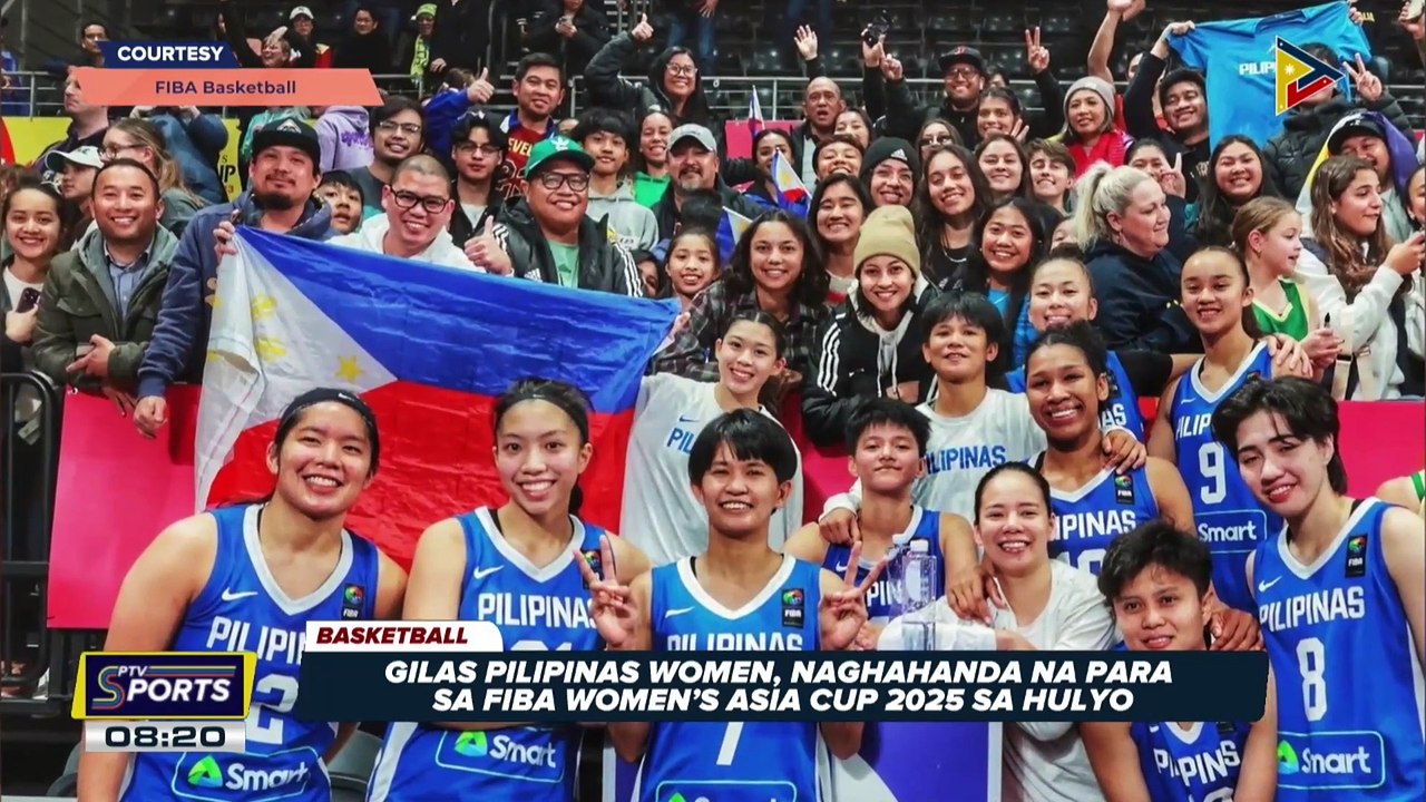 Gilas Pilipinas Women, naghahanda na para sa FIBA Women's Asia Cup 2025 sa Hulyo
