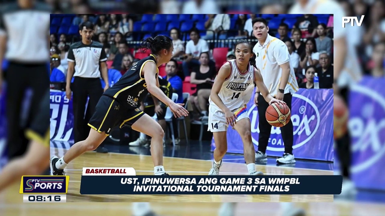 UST, ipinuwersa ang Game 3 sa WMPBL Invitational Tournament Finals