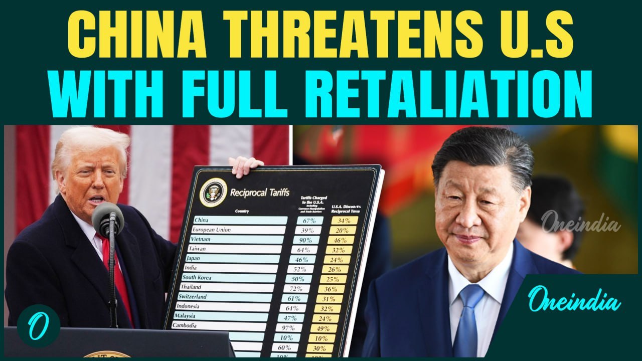 China Vows Brutal Payback On Trump Tariffs | Trump’s Tariffs Compared To 1930s Great Depression