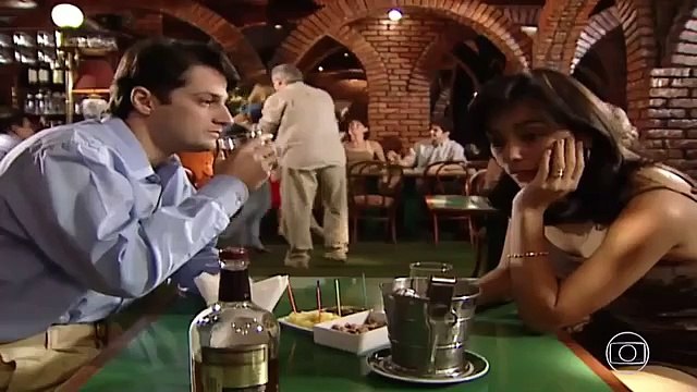 Novela Por Amor (1997) - César ameaça contar toda a verdade sobre a troca dos bebês á Eduarda e Atílio