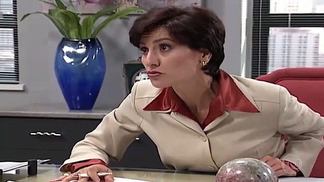 Novela Por Amor (1997) - Branca e Isabel discutem por causa de Atílio