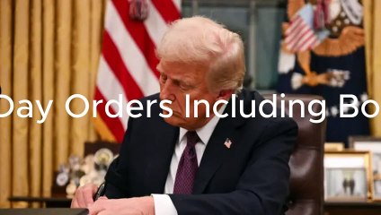 Trump Signs Sweeping First-Day Orders Including Border Emergency and Pardons | #CISNewsStudio1s