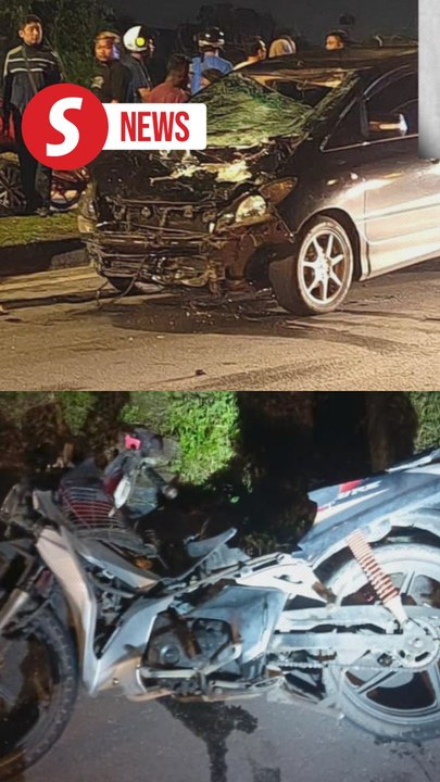 Teenage biker, sister killed in Ulu Tiram crash with MPV