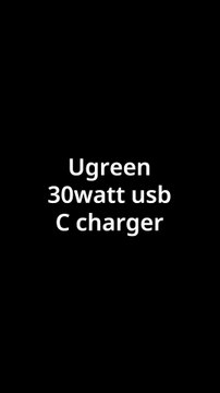 UGREEN 30W GaN Fast USB-C Charger Block
