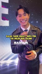 Kalau Takde Bakat, Rupa Pun Tak Boleh Tolong