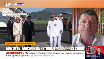 Mayotte: "On espère qu'il pourra y avoir une discussion entre la population et le président de la République, mais constructive", assure Patrick Milan, rédacteur en chef de Kwezi TV