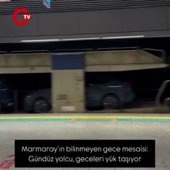 Marmaray'ın bilinmeyen 'gece mesaisi' ortaya çıktı
