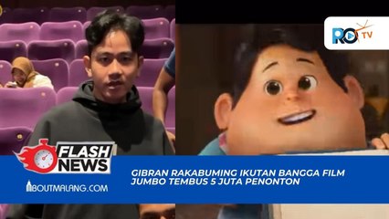Gibran Rakabuming Ikutan Bangga Film Jumbo Tembus 5 Juta Penonton: Tonggak Sejarah Baru!