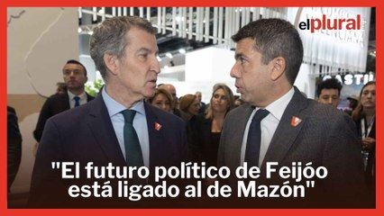 Piden el registro de llamadas entre Feijóo y Mazón el día de la DANA